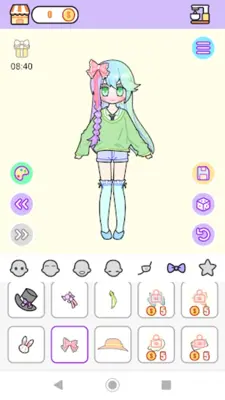 Pastel Avatar Magical Pastel Dress up android App screenshot 3