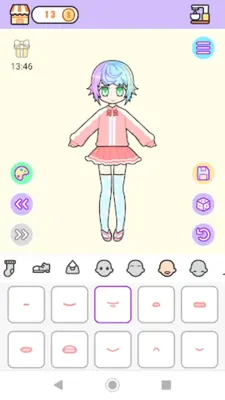 Pastel Avatar Magical Pastel Dress up android App screenshot 4