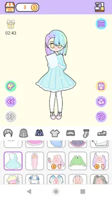 Pastel Avatar Magical Pastel Dress up android App screenshot 6